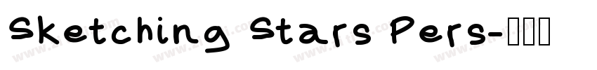 Sketching Stars Pers字体转换